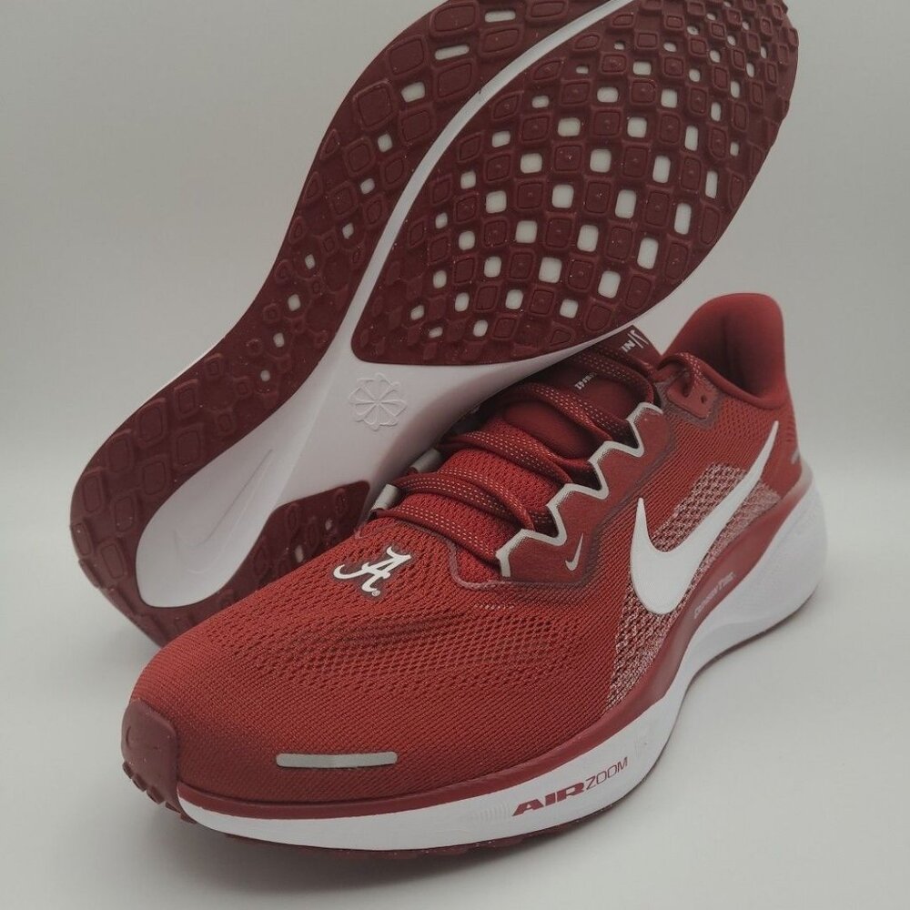 Nike Air Zoom Pegasus 41 Men's Size 11.5 Alabama Crimson Tide Shoes FZ5103-600